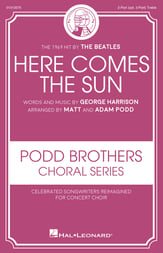 Here Comes the Sun Two-Part choral sheet music cover